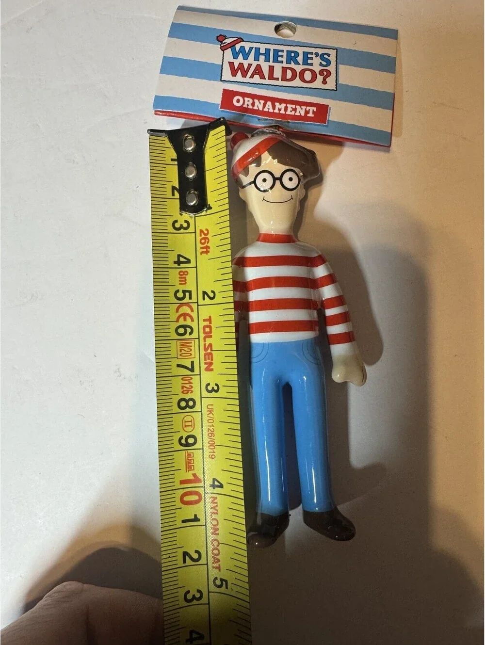 Where's Waldo 4.5” Hanging Ornament by Ruz New with Tags Hobby Lobby
